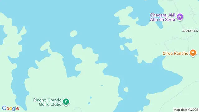 Mapa do bairro Zanzala, São Bernardo do Campo - SP